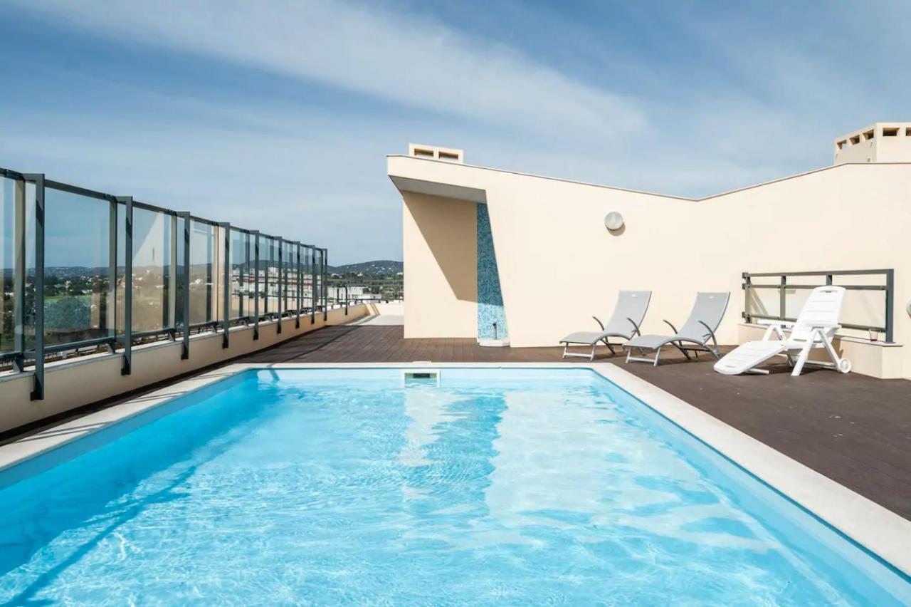 Appartamento Oceanview Luxury Amazing Views And Pool Olhão Esterno foto